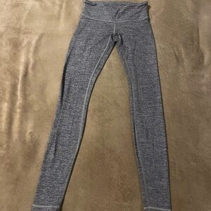 Lululemon Athletica Heathered Gray Leggings